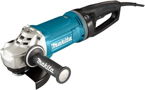 Makita ga7071x1 | amoladora angular | 230v | 180 mm | 2800 vatios con interruptor de bloqueo | mango en D - ga7071x1