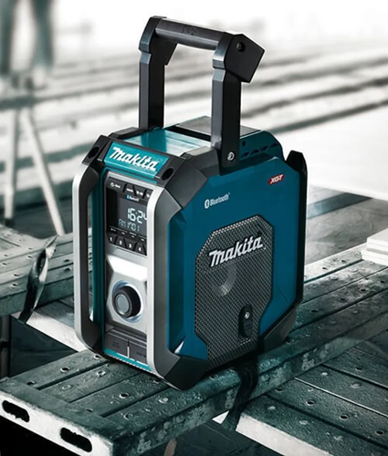 Makita mr006gz | bouwradio | fm am bluetooth | body | zonder accu's en lader, in doos - mr006gz