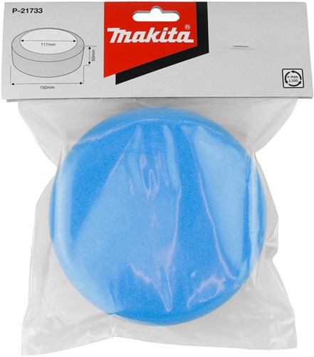 Accessori Makita disco lucidante blu - p-21733