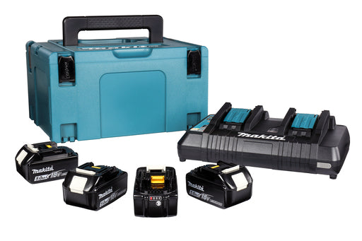 Kit avviamento batteria Makita lxt dc18rd 4xbl1850b
