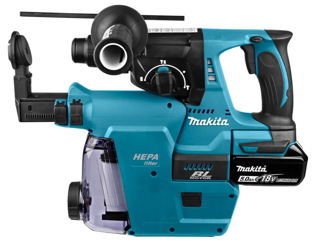 Martillo combinado a batería Makita 18v 5.0ah