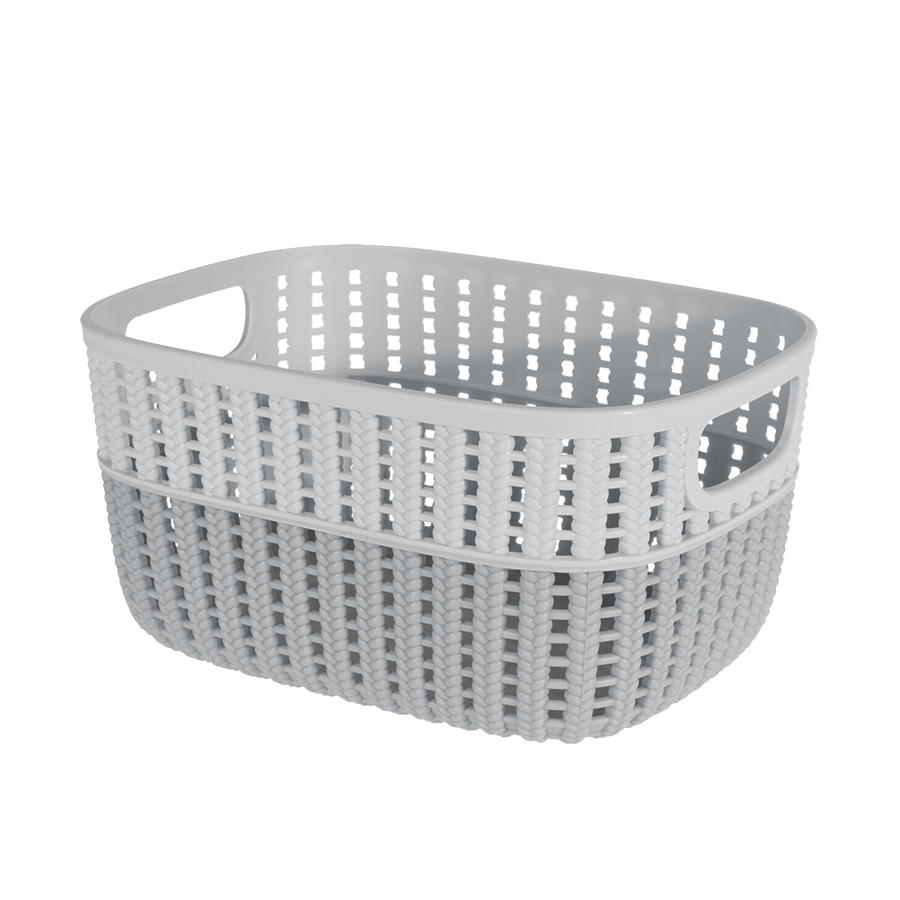 Cesta duotono gris 3,5l