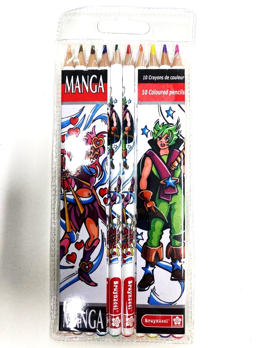 Pezzi di matite di Bruynzeel mango10
