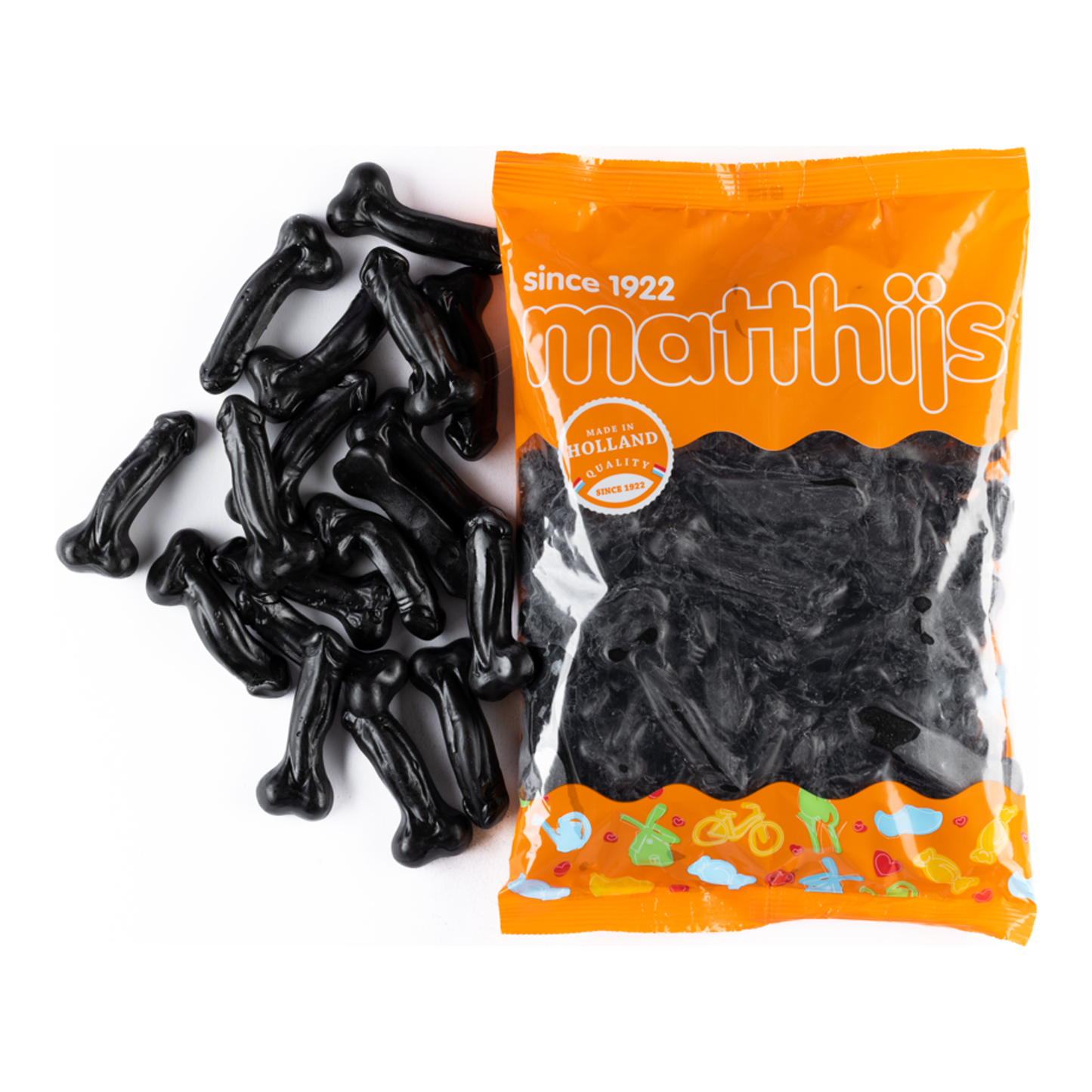 Pollas de regaliz Matthijs (4x 1kg)