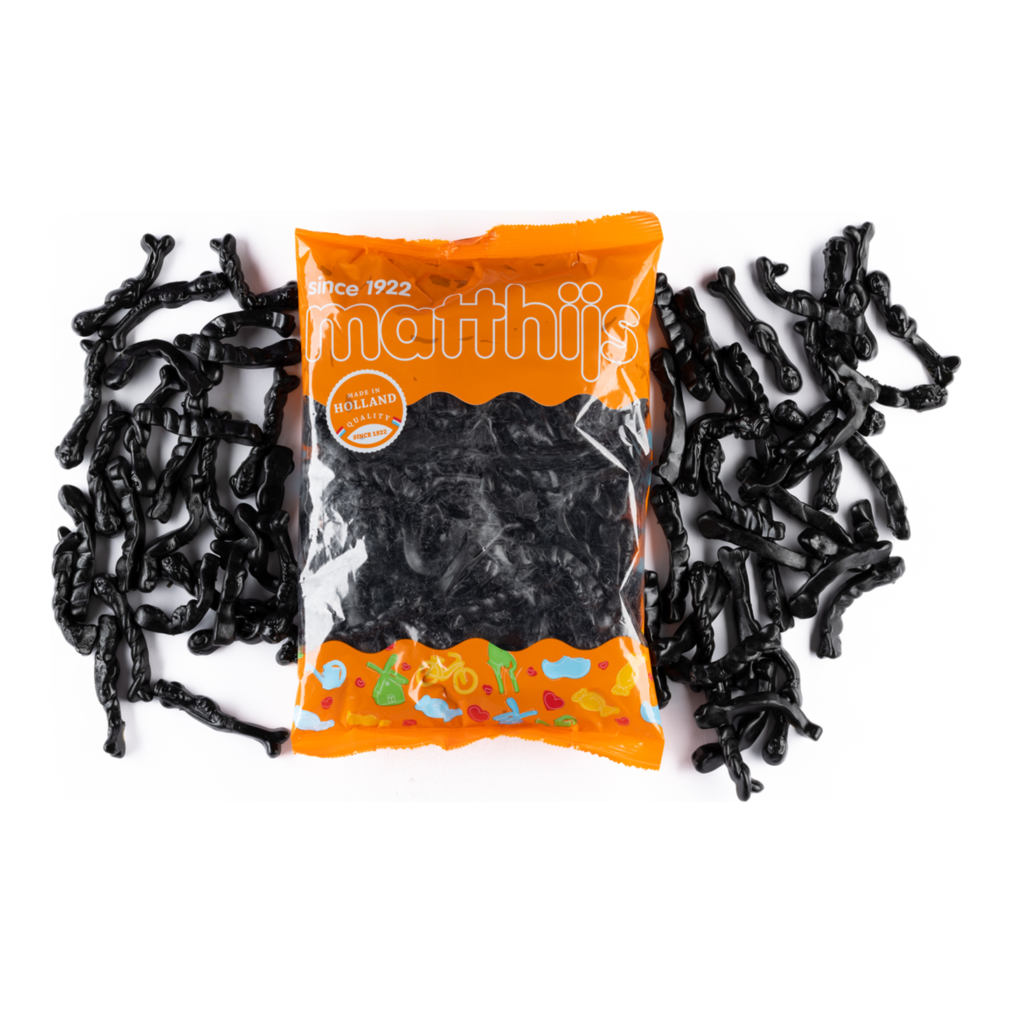 Regaliz Matthijs slangels (6kg)
