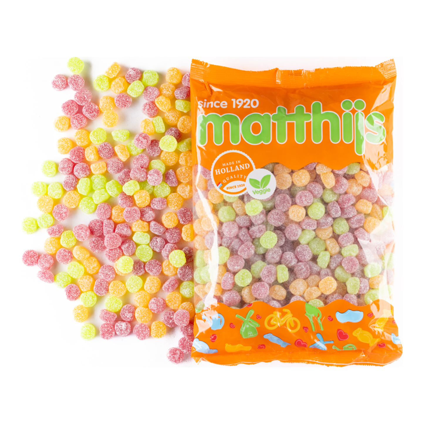 Matthijs sour dots vegetal (20x 400gr)