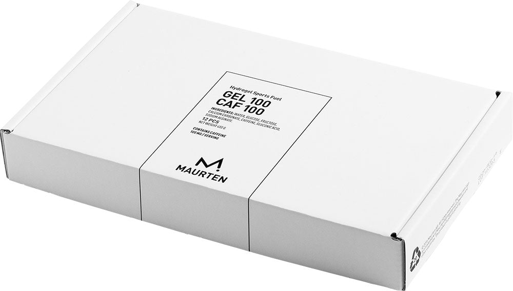 Maurten gel 100 caf 100 gel energetico + caffeina 12x40g