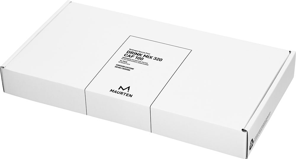 Maurten drink mix 320 caf 100 bevanda idrogel in polvere + caffeina 14x83g
