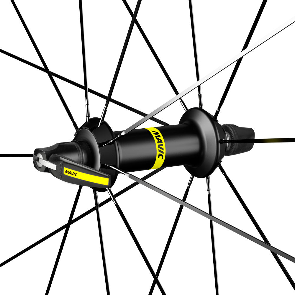 La ruota anteriore del Mavic Ksyrium