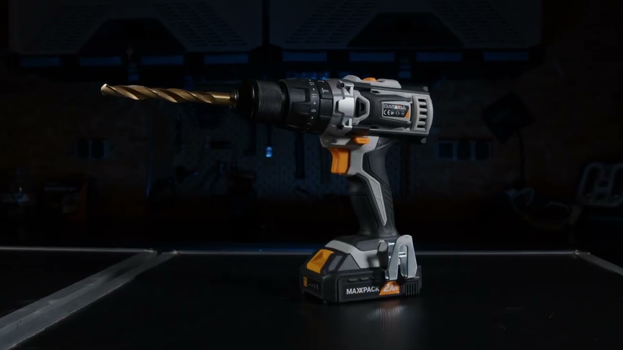 Set di trapano bastardo a batteria CA (MaxxPack 18V).