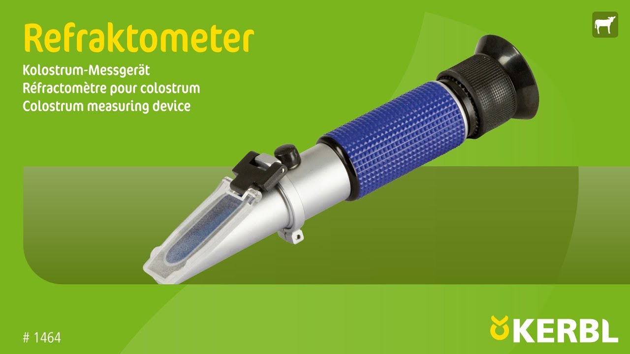 Dispositivo de medición de calostro refractómetro