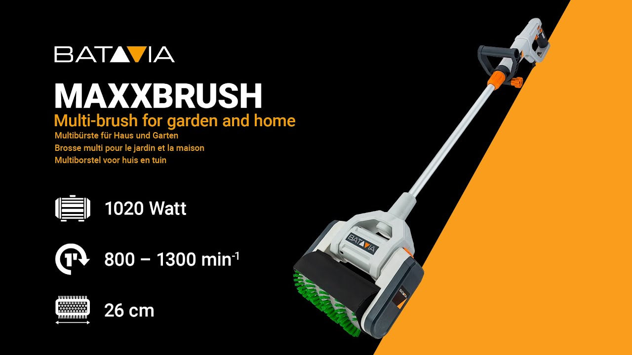 Maxxbrush cepillo espiral nylon verde batavia