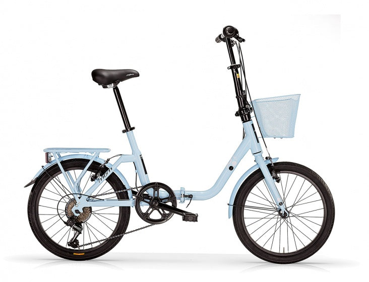 MBM Kangaroo da 20 pollici 35 cm unisex 6v V-Brakes azzurro