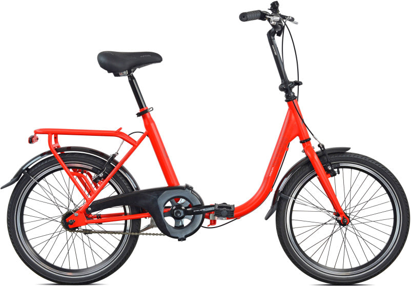 Bici pieghevole del diga di legnano da 20 pollici 40 cm rossa unisex