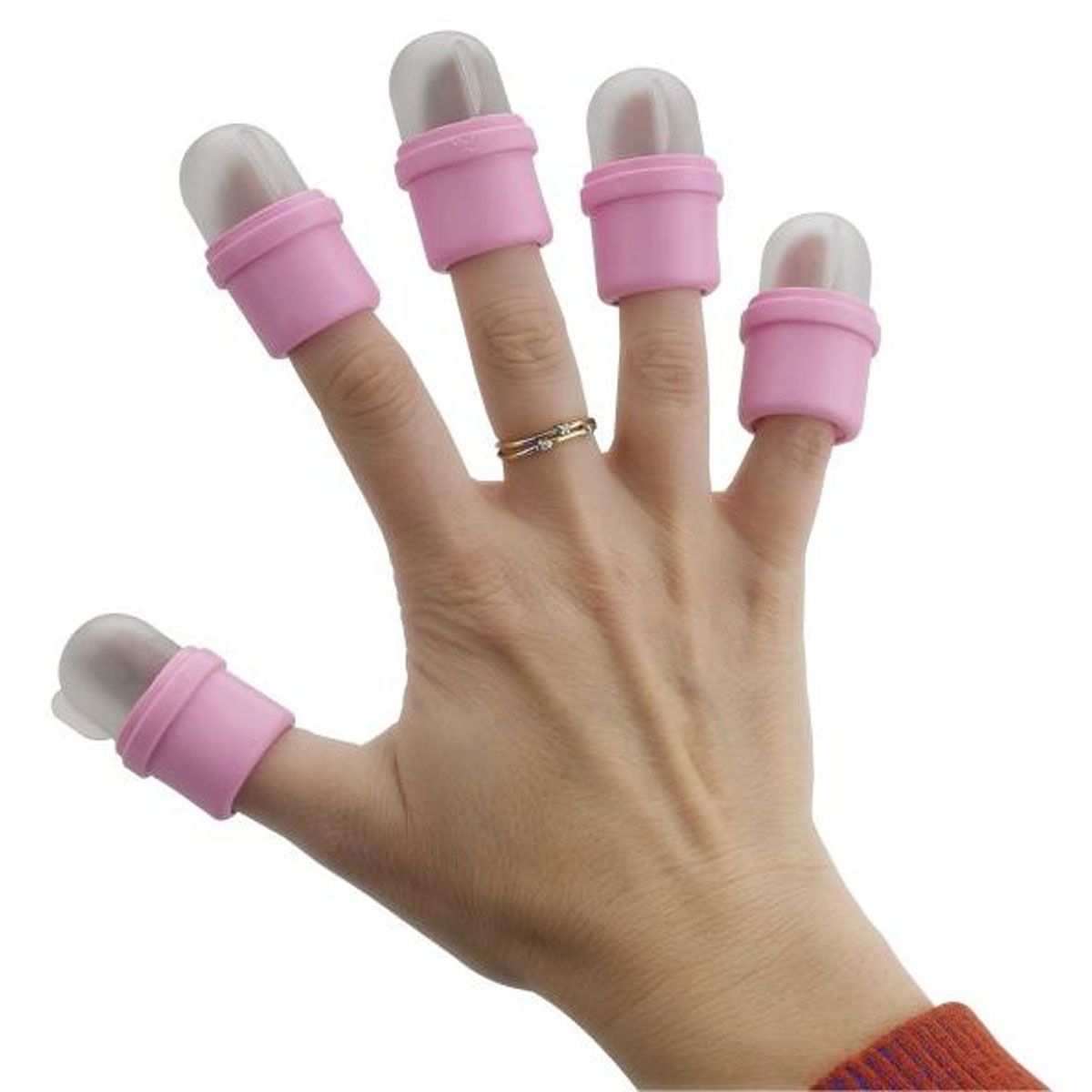 Sibel Sibel Nails Remover Immergiti da non -Hats Pink 10st.