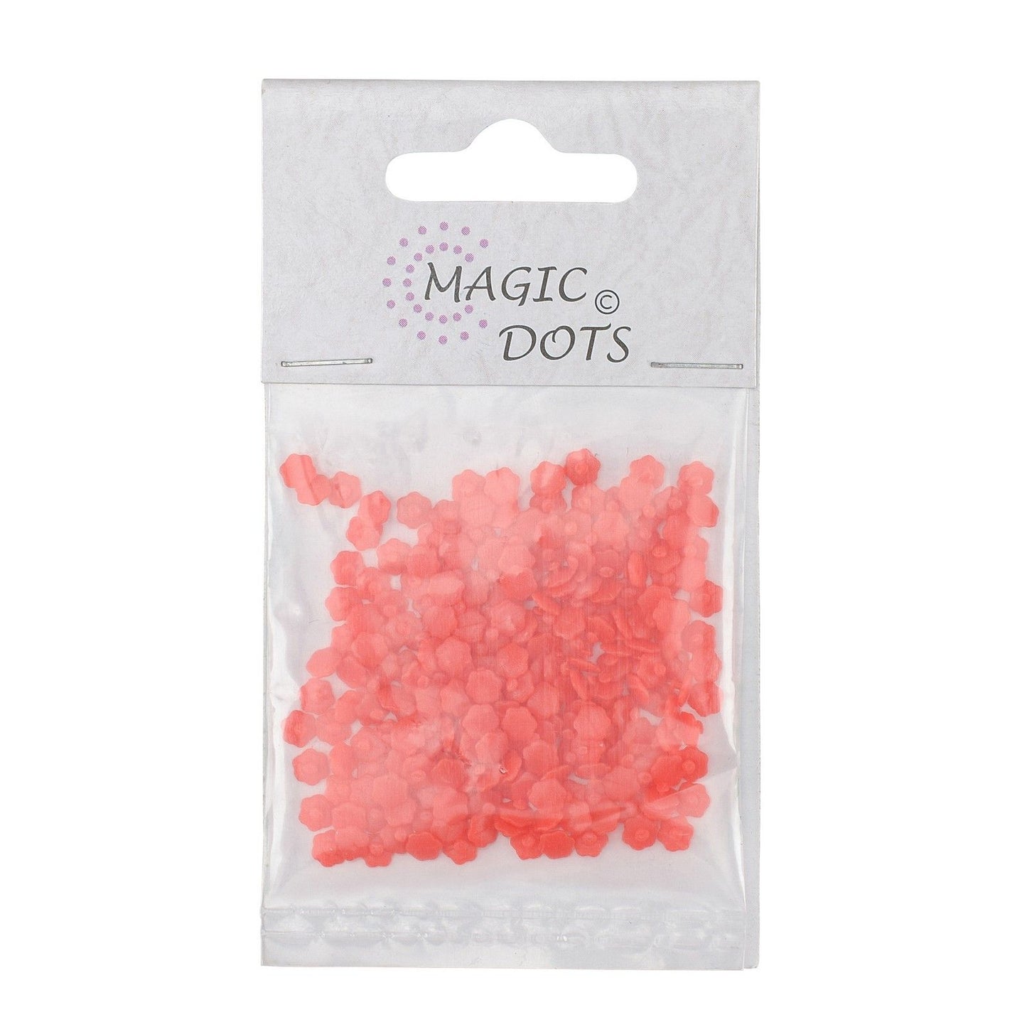 Puntos mágicos • puntos flor roja