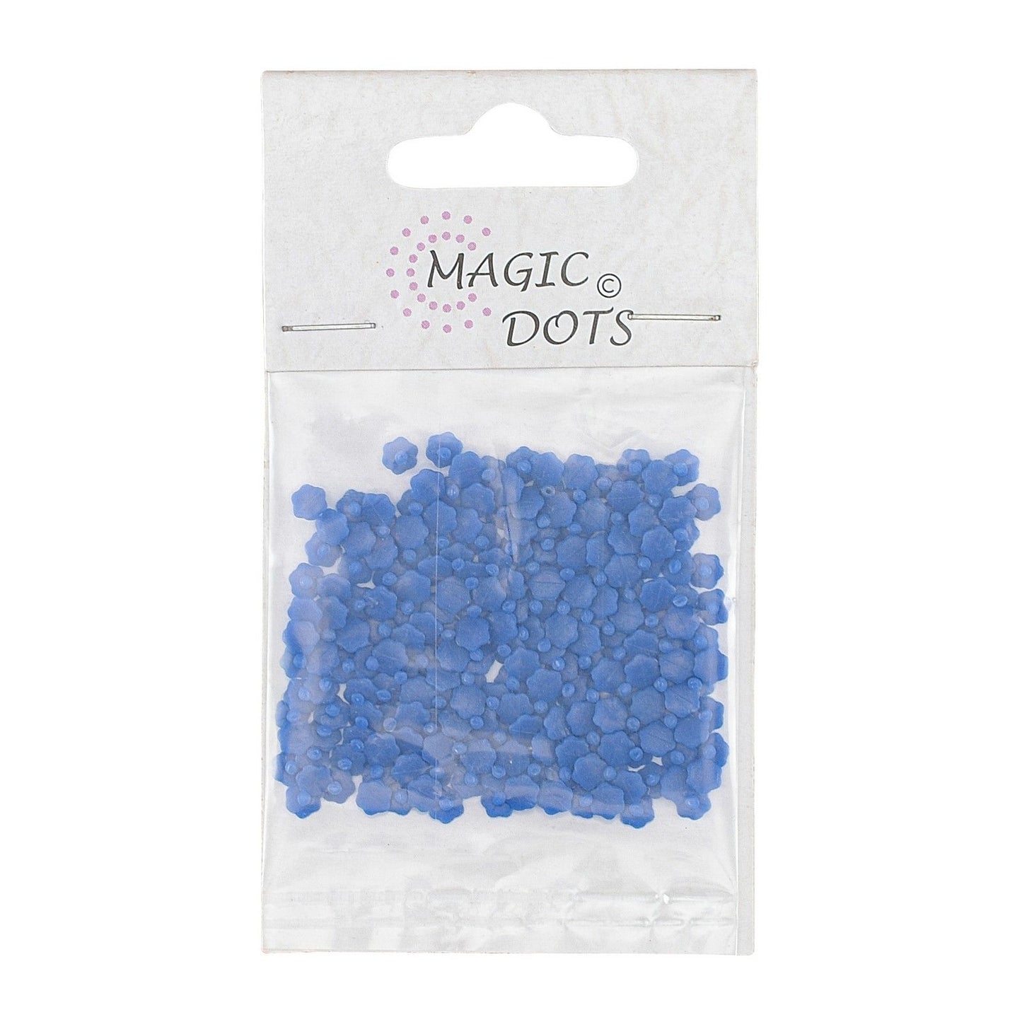 Punti magici • fiore blu