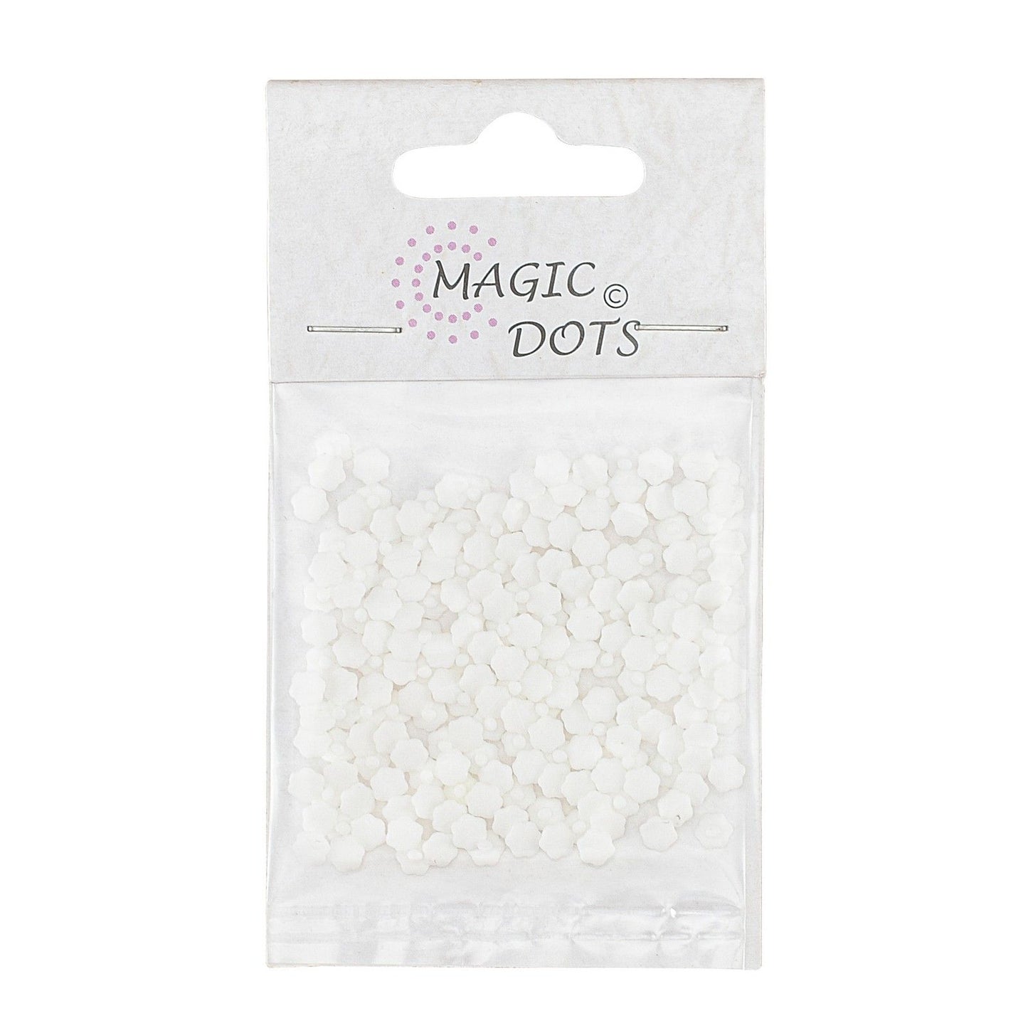 Puntos mágicos • flor blanca