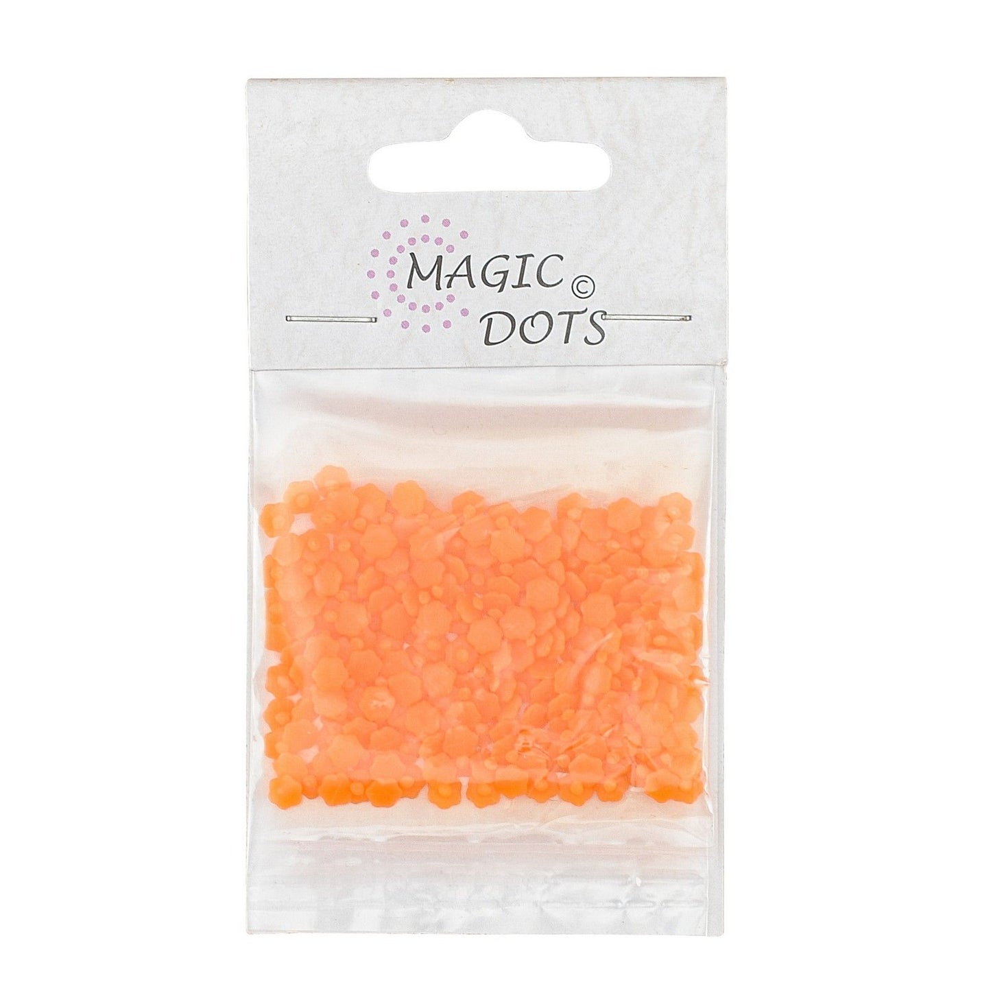 Punti magici • punti fiore arancione