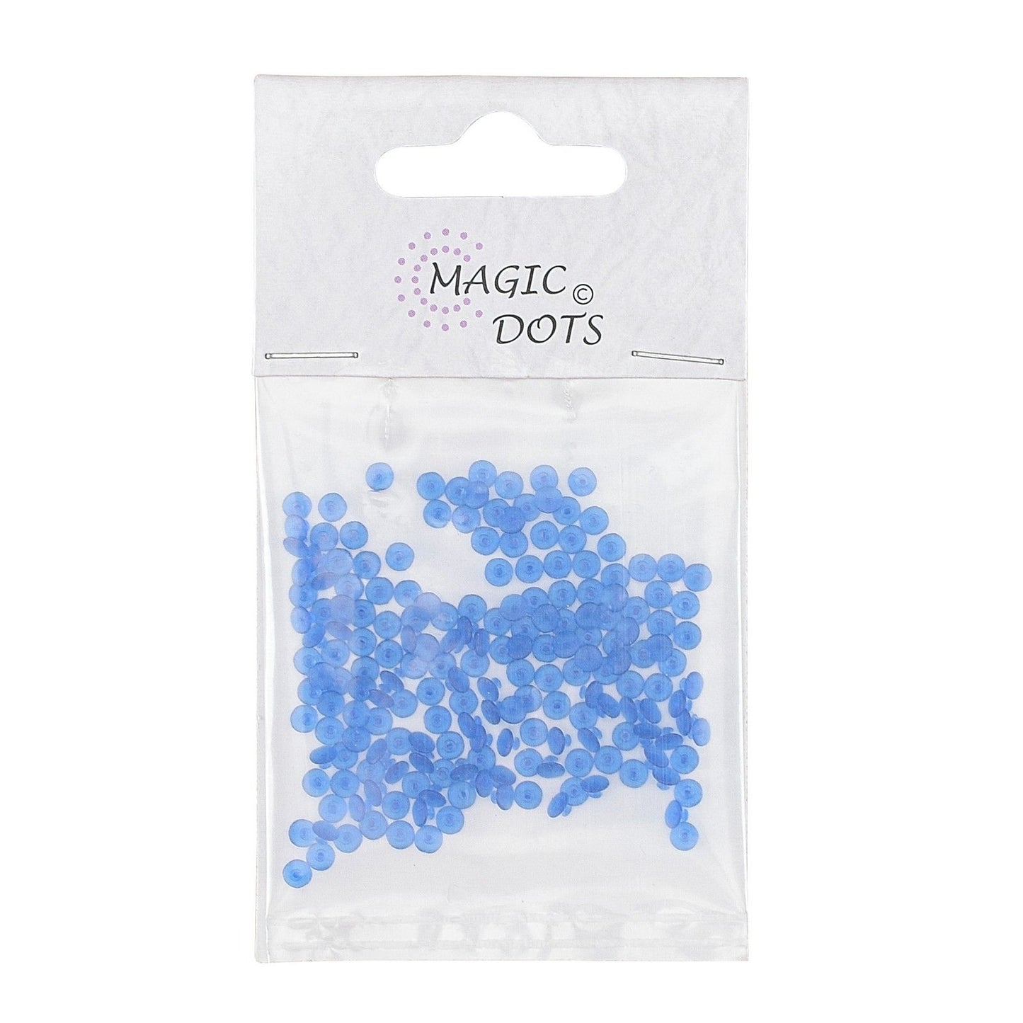 Punti magici • blu trasparente