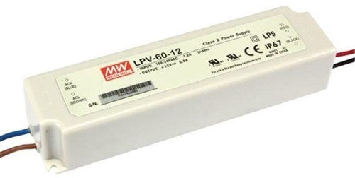 Controlador led Meanwell 12v 60w ip67 pro - 4379251