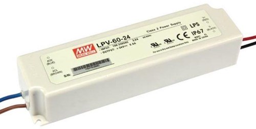 Controlador led Meanwell 24v 60w ip67 pro - 4379261