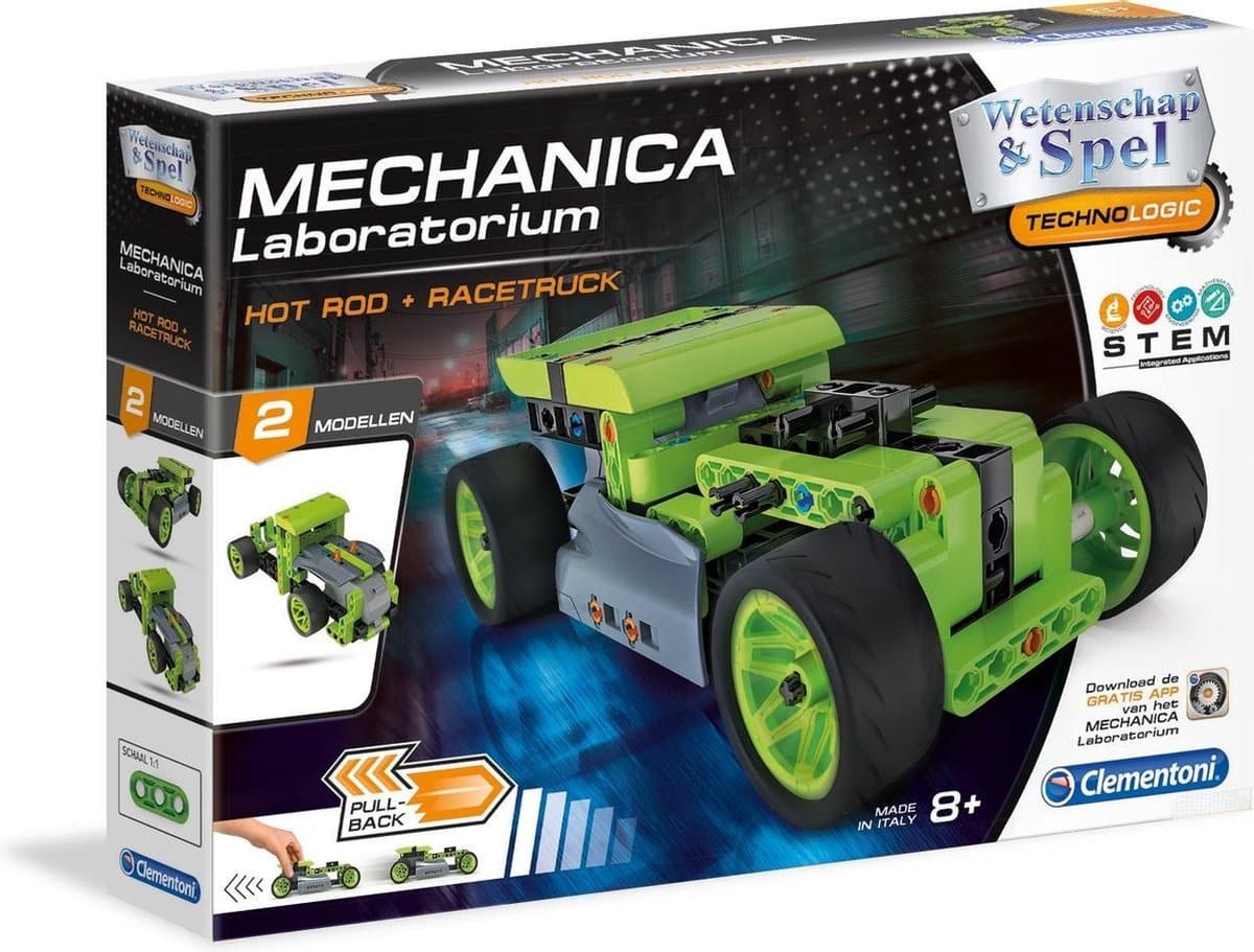 Hot Rod and Racetruck Science and Game Set Techno Logic