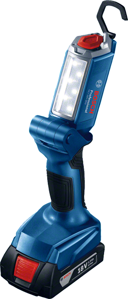 Lampada da passeggio a batteria Bosch LED gli18v-300 nuda