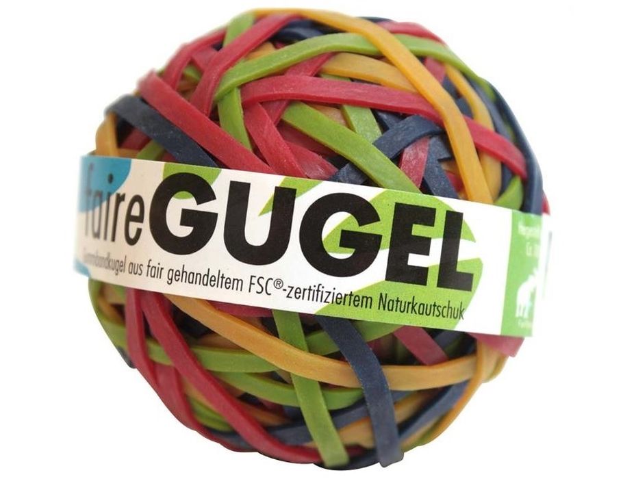 Elastici verdi ed equa di gomma naturale 180 pezzi sulla palla
