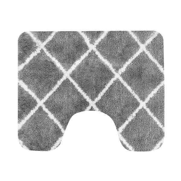 Alfombra de baño Dutch house menton 60x50cm gris