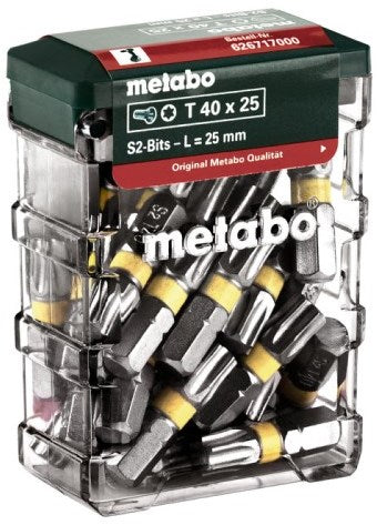 Accesorios Metabo caja de puntas t40 | sp (25 uds.) - 626717000