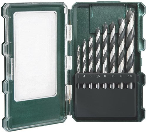 Accesorios Metabo promoción casete de taladro para madera 8 piezas - 626705000