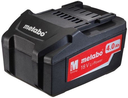 Batería Metabo de 18 voltios y 4,0 Ah - 625591000