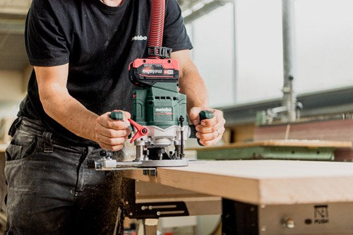 Router cordless Metabo ofv 18 ltx bl 12 | senza batterie e caricabatterie - 601743840