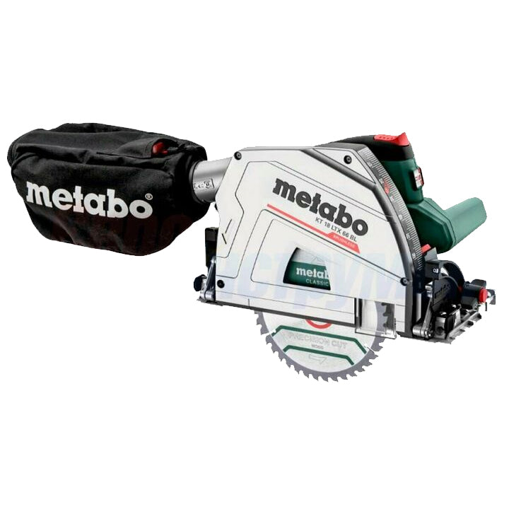 Metabo kt 18 ltx 66 bl | sega circolare a batteria | senza batterie e caricabatterie, in metabox - 601866840
