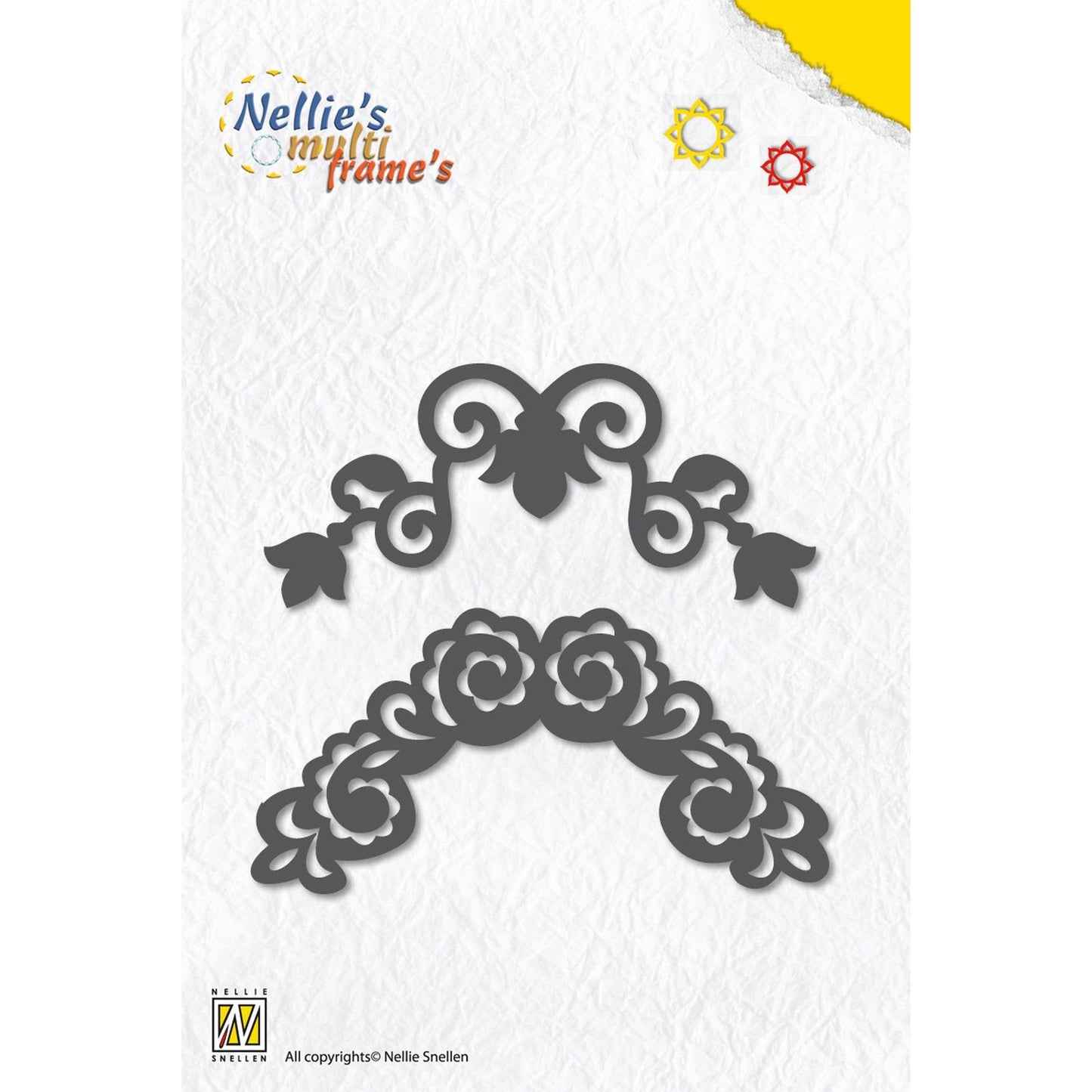 La scelta di Nellie • fustella multicornice decorazione angolare 2pz.