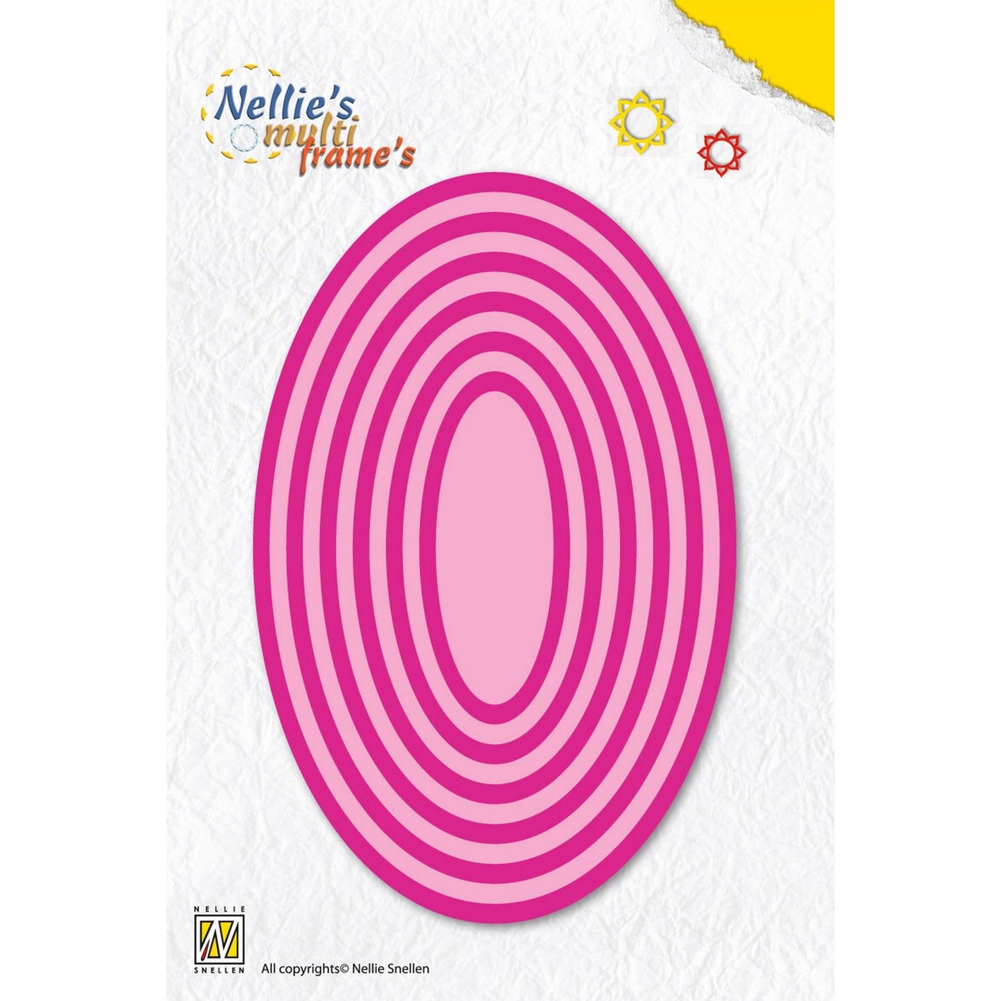 La scelta di Nellie • fustelle multiframe ovali 12pz.