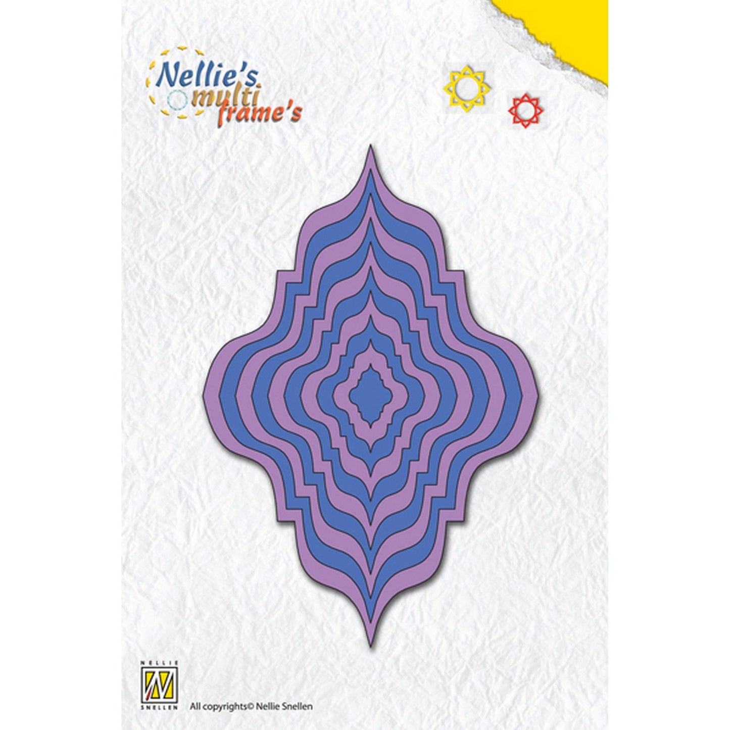 La elección de Nellie • troqueles multimarco ovalados 10 piezas.