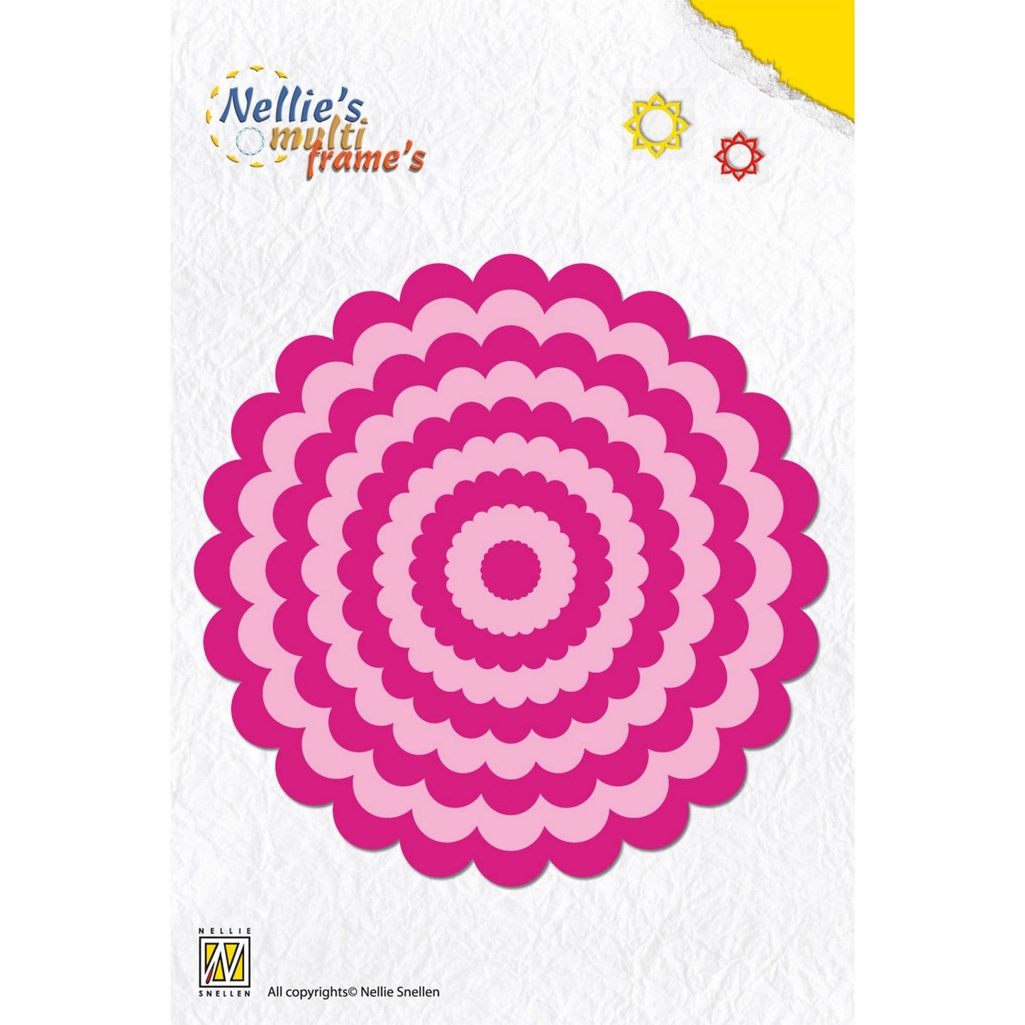 La scelta di Nellie • fustelle multiframe cerchio ondulato 9pz.