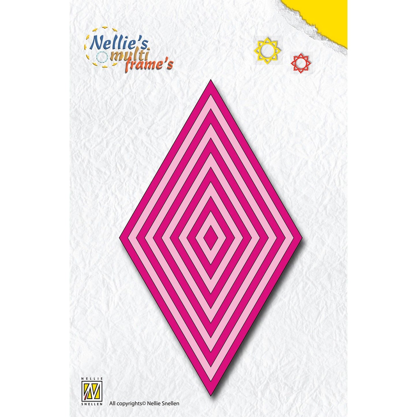 La scelta di Nellie • fustelle multi frame diamantate 11pz.