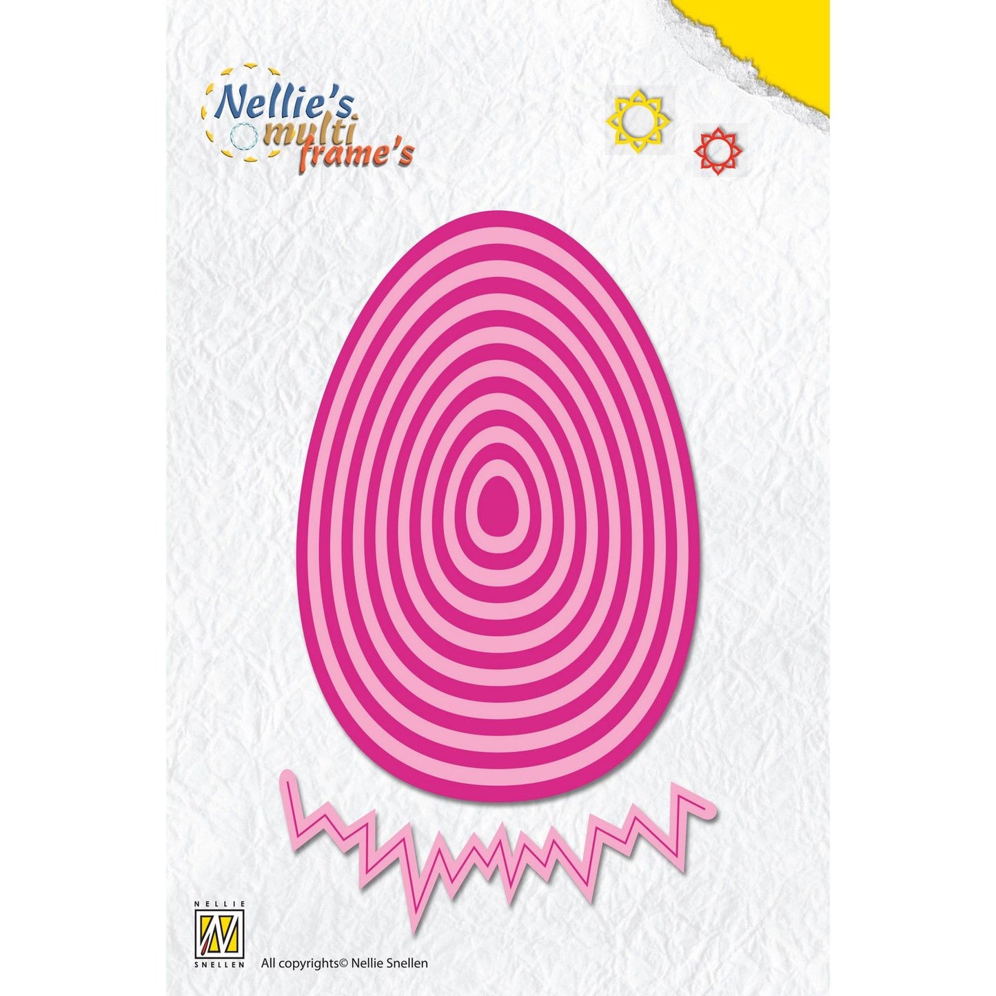 La elección de Nellie • troqueles multimarco Huevo de Pascua 18 piezas.