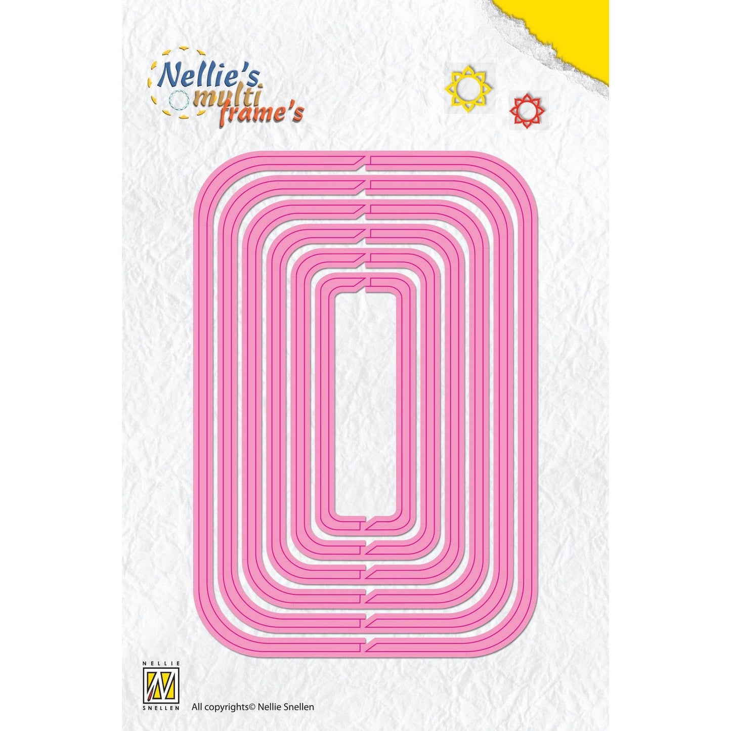 La scelta di Nellie • fustelle multi frame rettangolari rotanti 6pz.