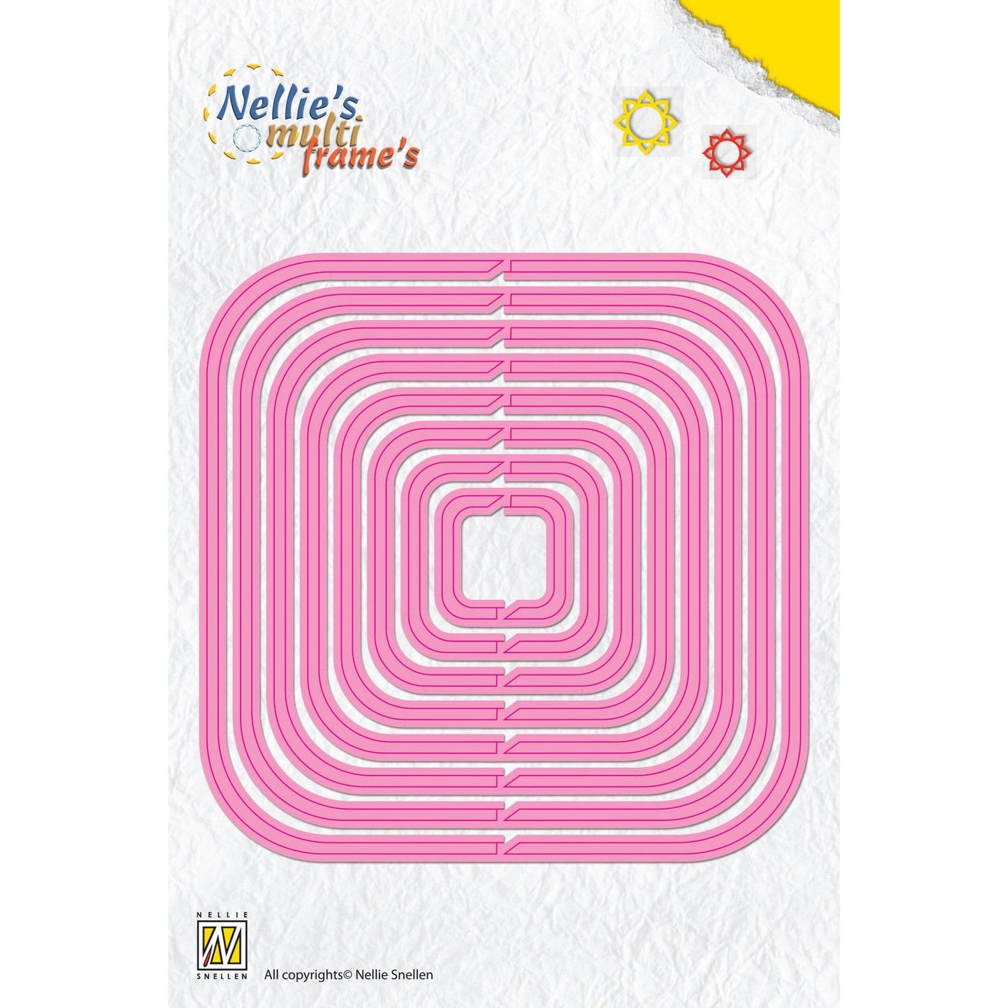 La scelta di Nellie • fustelle multiframe quadrate rotanti 8pz.