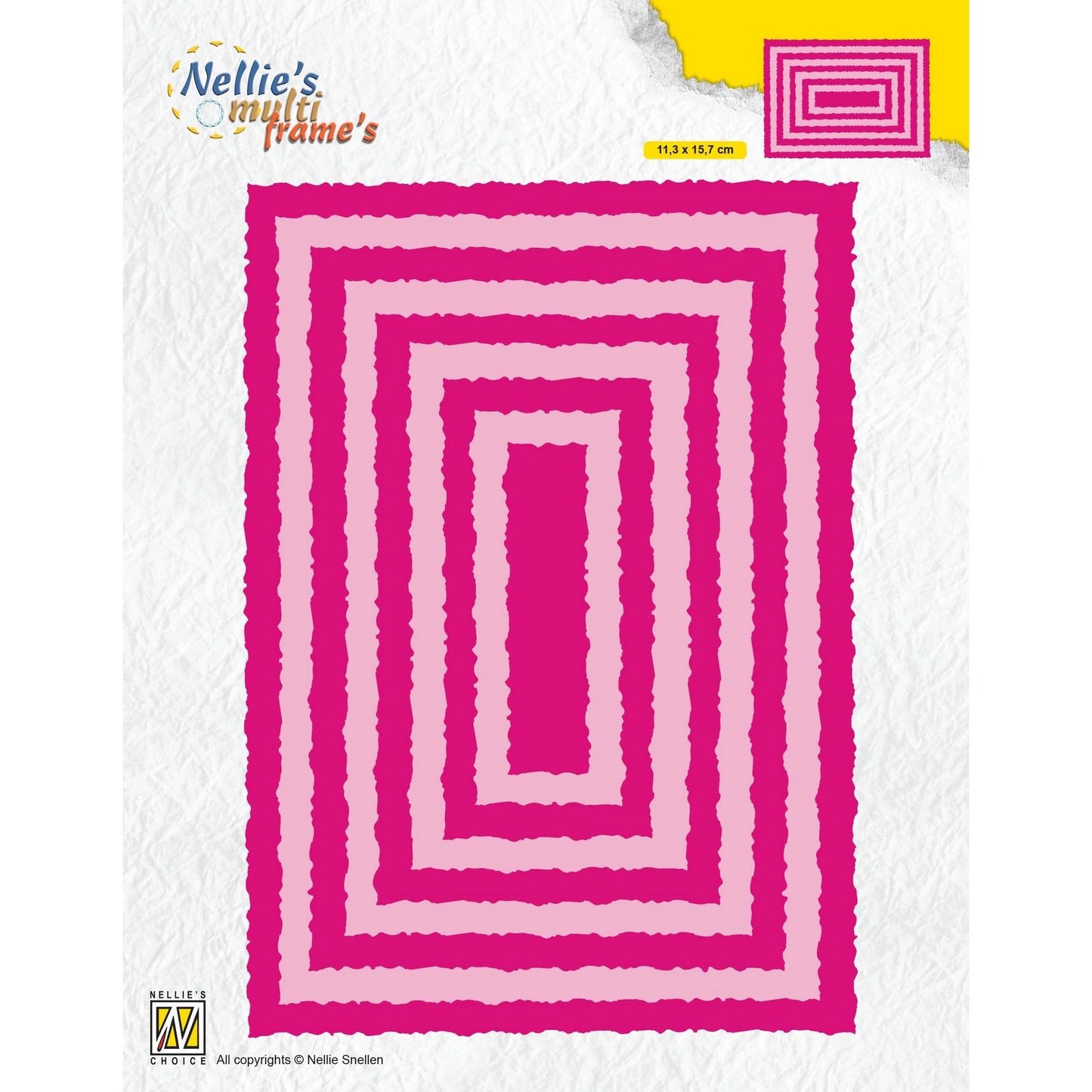 La scelta di Nellie • fustelle multi-telaio cornice rettangolare 9pz.