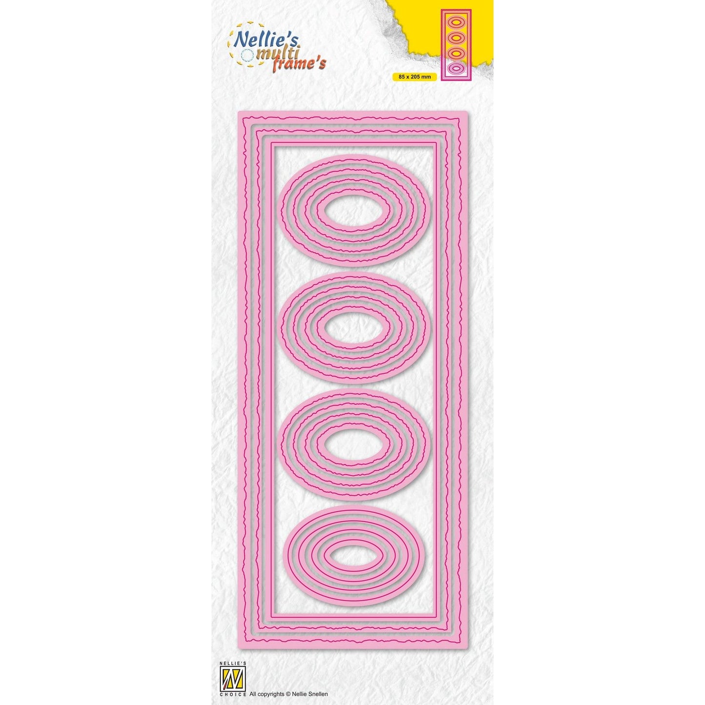 La scelta di Nellie • fustelle multiframe ovali 19pz.