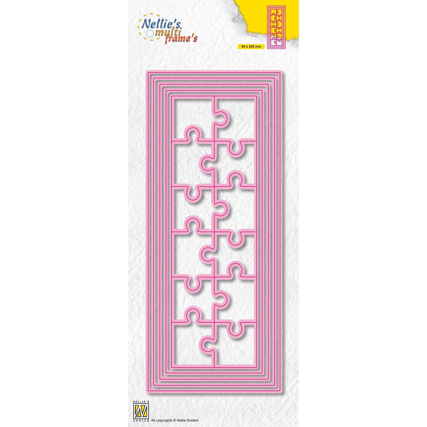 La elección de Nellie • Puzzle de troqueles multimarco de 5 piezas.