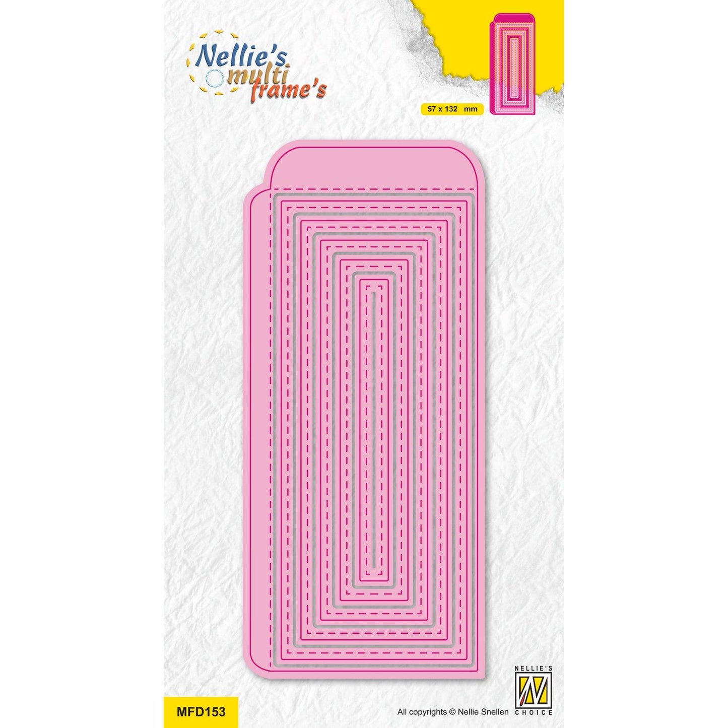 La elección de Nellie • Troquel multimarco rectangular, 6 piezas.