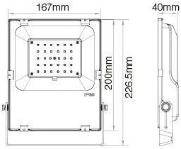Foco led miboxer rgb-cct ip65 30w - led0249