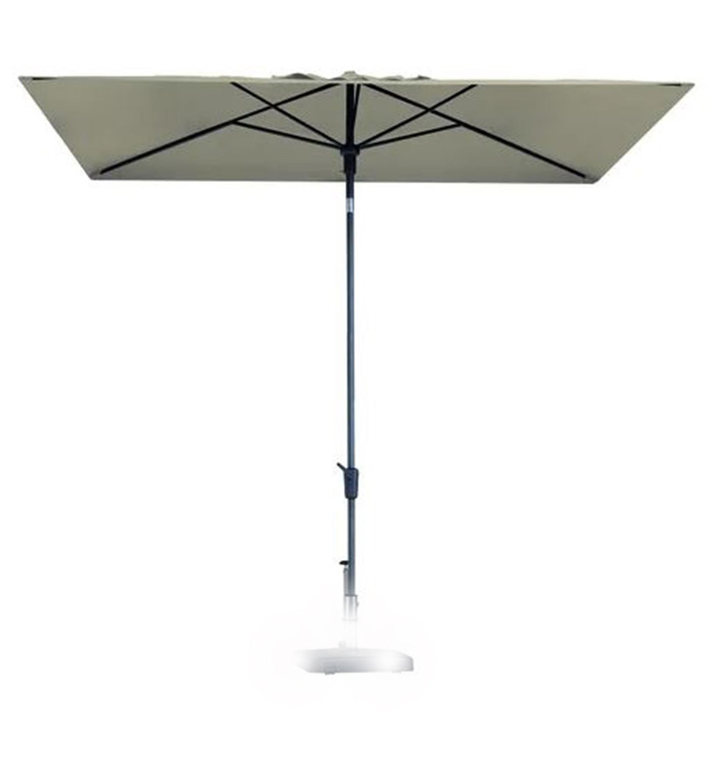 Ombrellone Madison micros 200x300 cm ecru