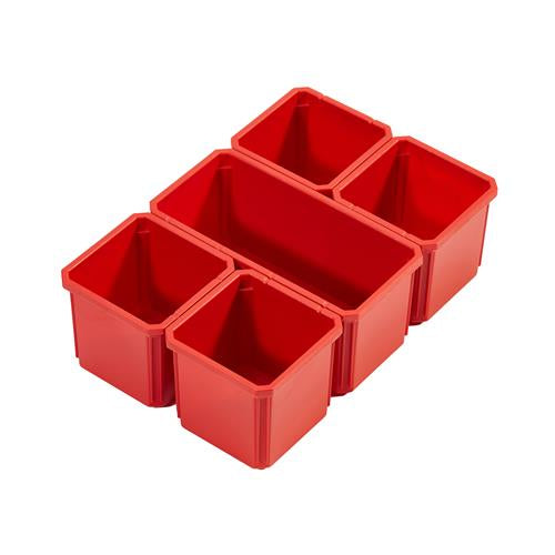 Bandejas de accesorios Milwaukee para organizador de paquetes y organizador compacto | 5 piezas - 4932478300